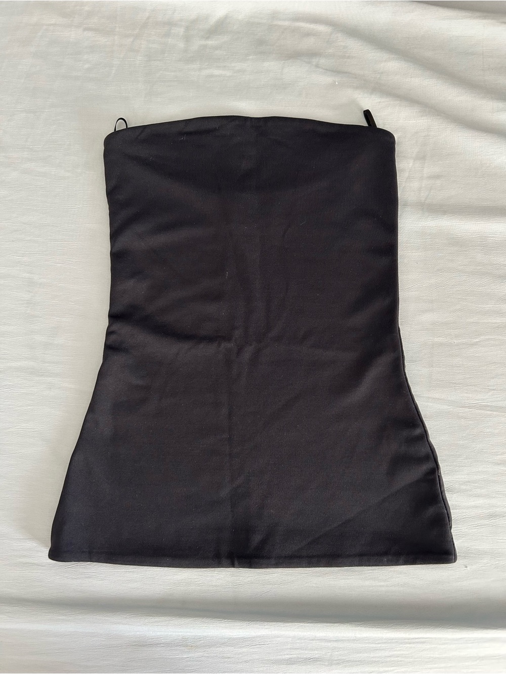 Aritzia Contour Black Strapless Top